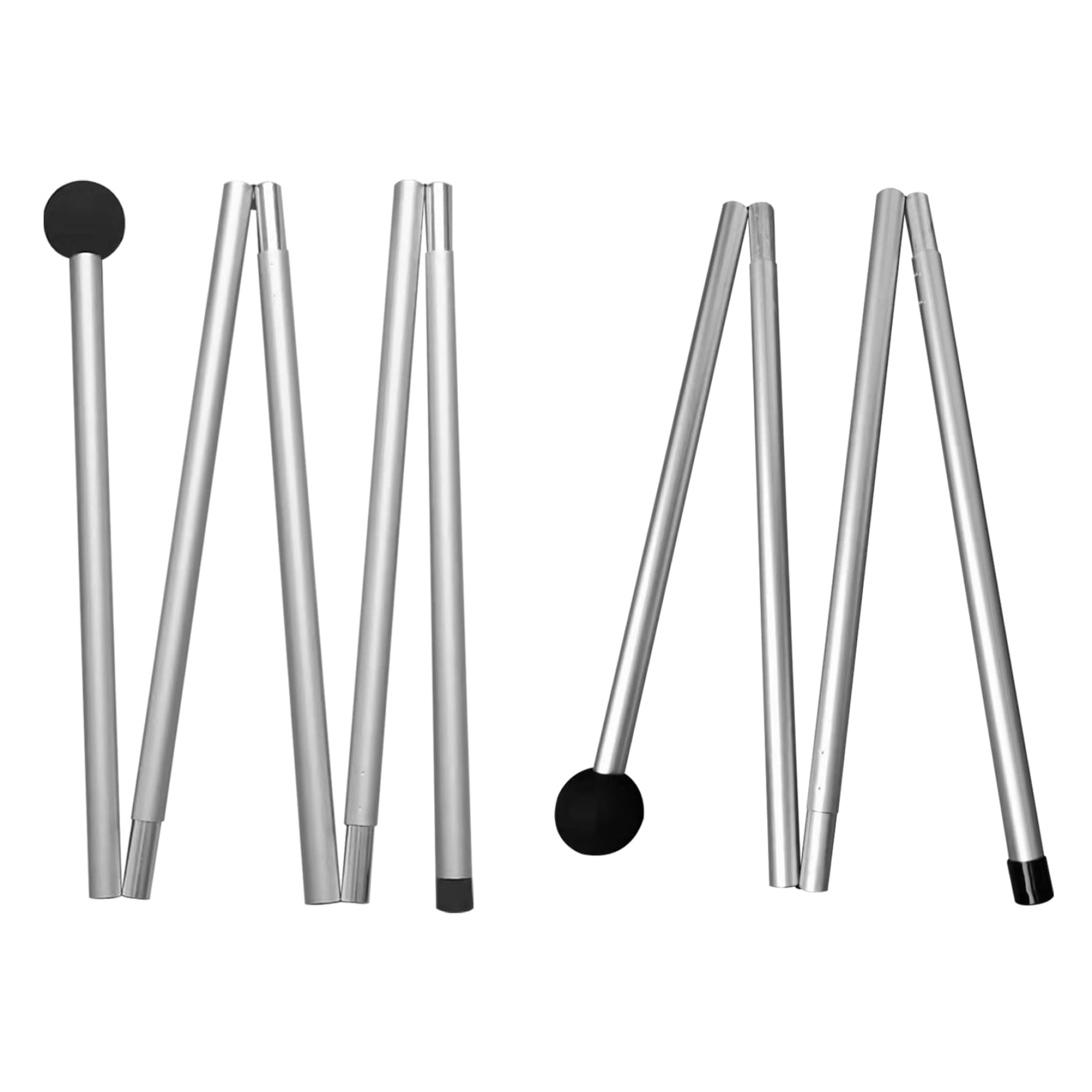 Poteaux de bâche en aluminium 10 sections pour bâche réglable
