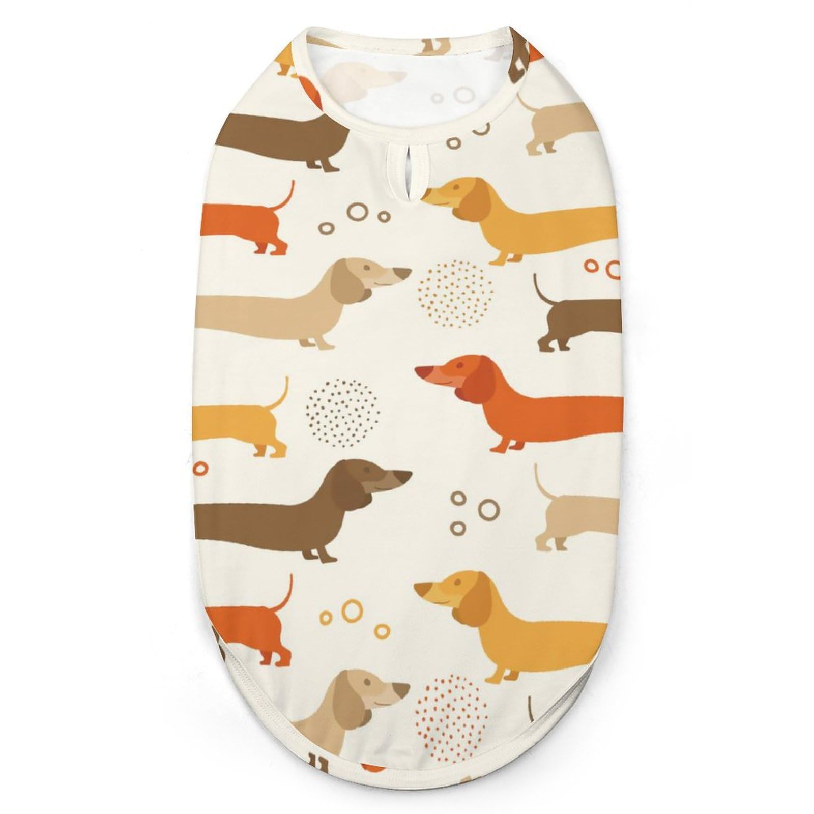 Amazon.co.jp: ダックスフンド 犬柄 ペット服 犬服 春夏秋 Tシャツ 袖