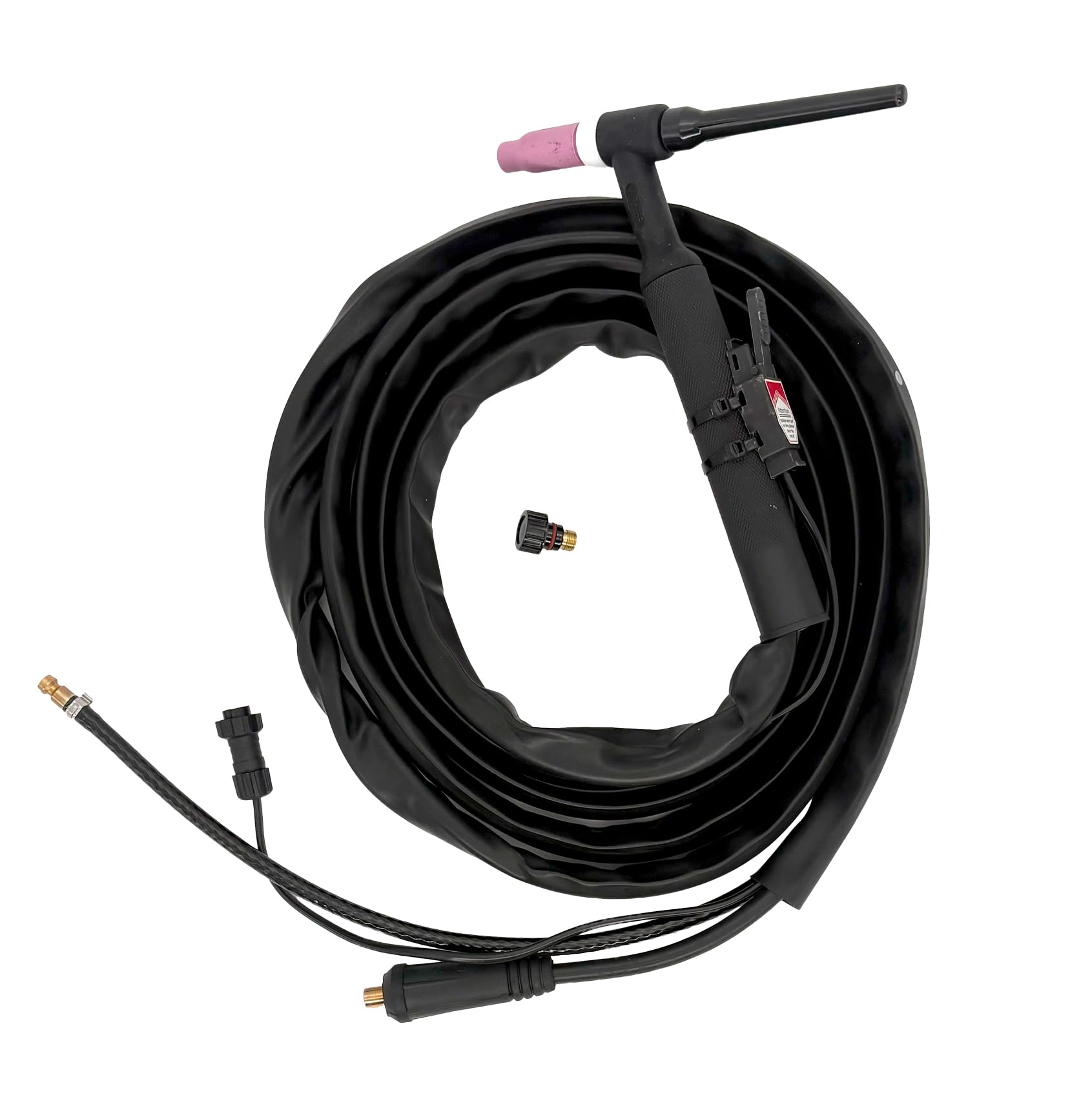 WELDINGER WP17 flex 4m 2polig T25 WIG Schlauchpaket flexible Strom 9 mm Gas NW5