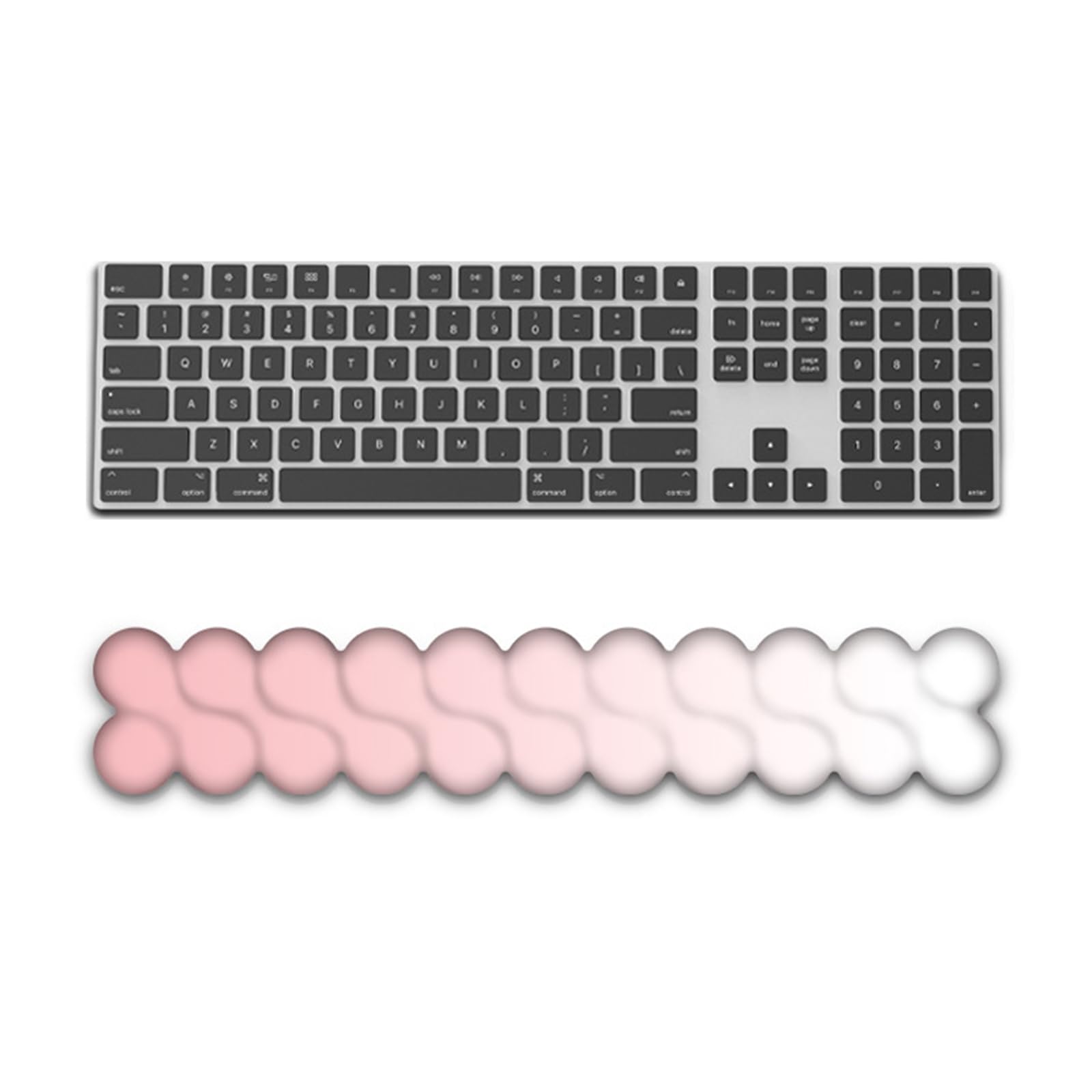 UBOTIE Handgelenkauflage-Set Für Tastatur & Maus – Mit Memory-Schaum & Becheruntersetzer, Ergonomisch & Stylisch