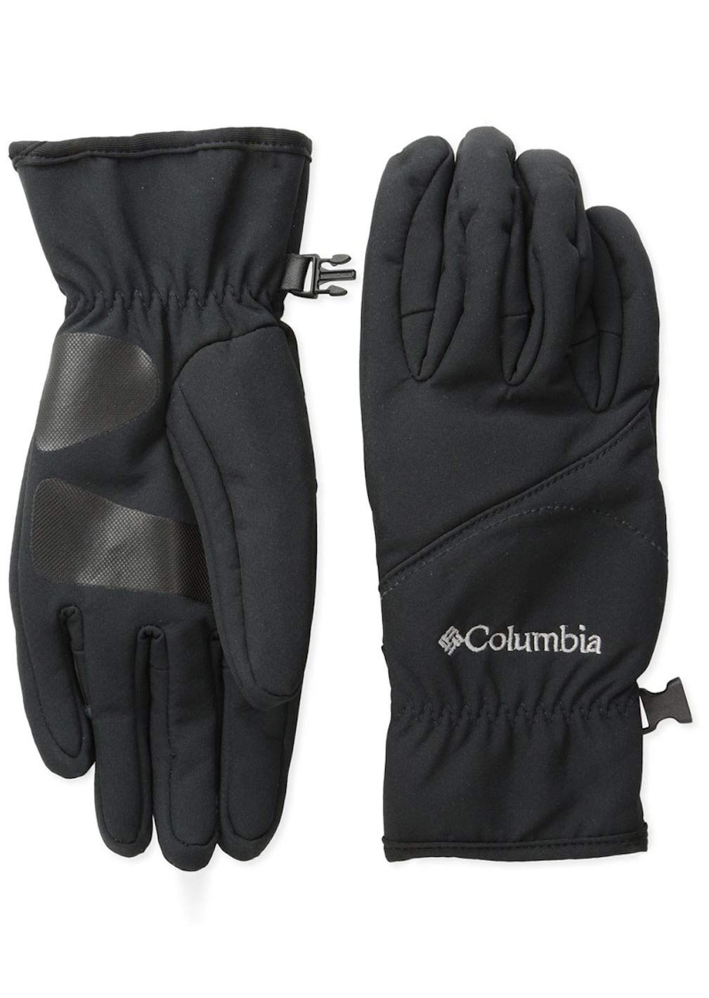 Columbia Women Winter Omni-Shield Alpine Fur Softshell Gloves (M, Black)