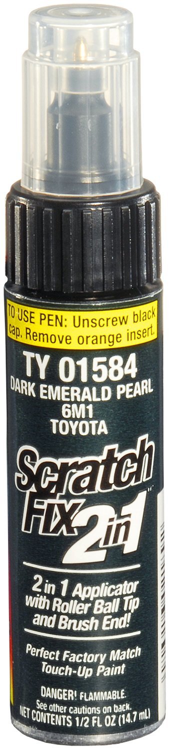 Dupli-ColorTY01584 Dark Emerald Pearl Metallic Toyota Exact-Match Touch-up Paint - 0.5 oz.
