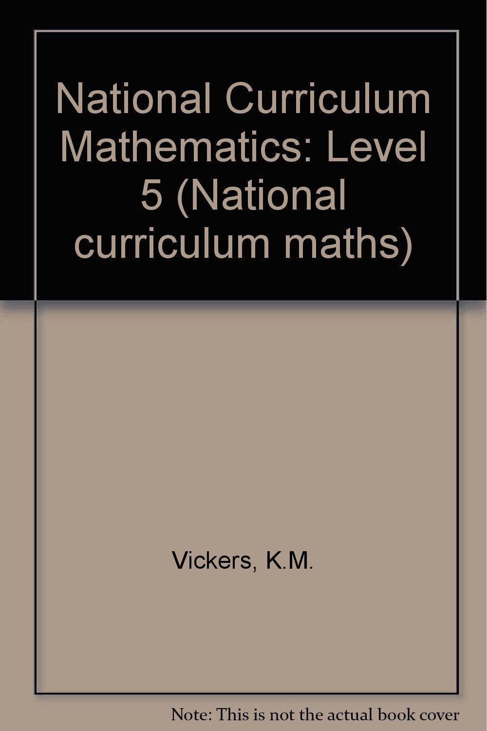 National Curriculum Mathematics (National Curriculum Maths) K.M