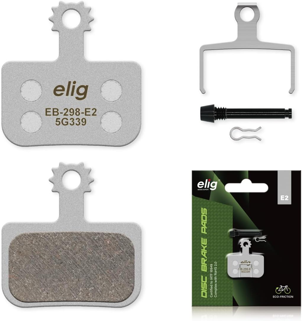 ELIG Bike Disc Brake Pads for Sram DB1 A1, DB3 A1, DB5 A1, Level A1, Level T A1, Level TL A1, Level TLM B1, Level Ultimate B1｜MTB/eMTB/Gravel/Cross Country(XC)/Trail