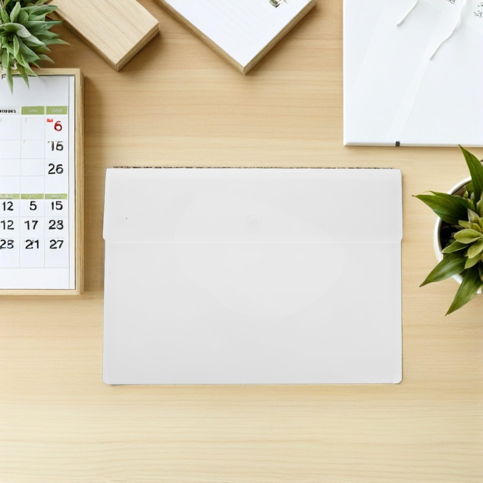 GALPADA Cartelle di Plastica A4 con Chiusura a Bottone Set da 10 Pezzi Portadocumenti Impermeabili Organizer per Ufficio e Scuola Cartelle Portadocumenti Resistenti in PP Spesso per