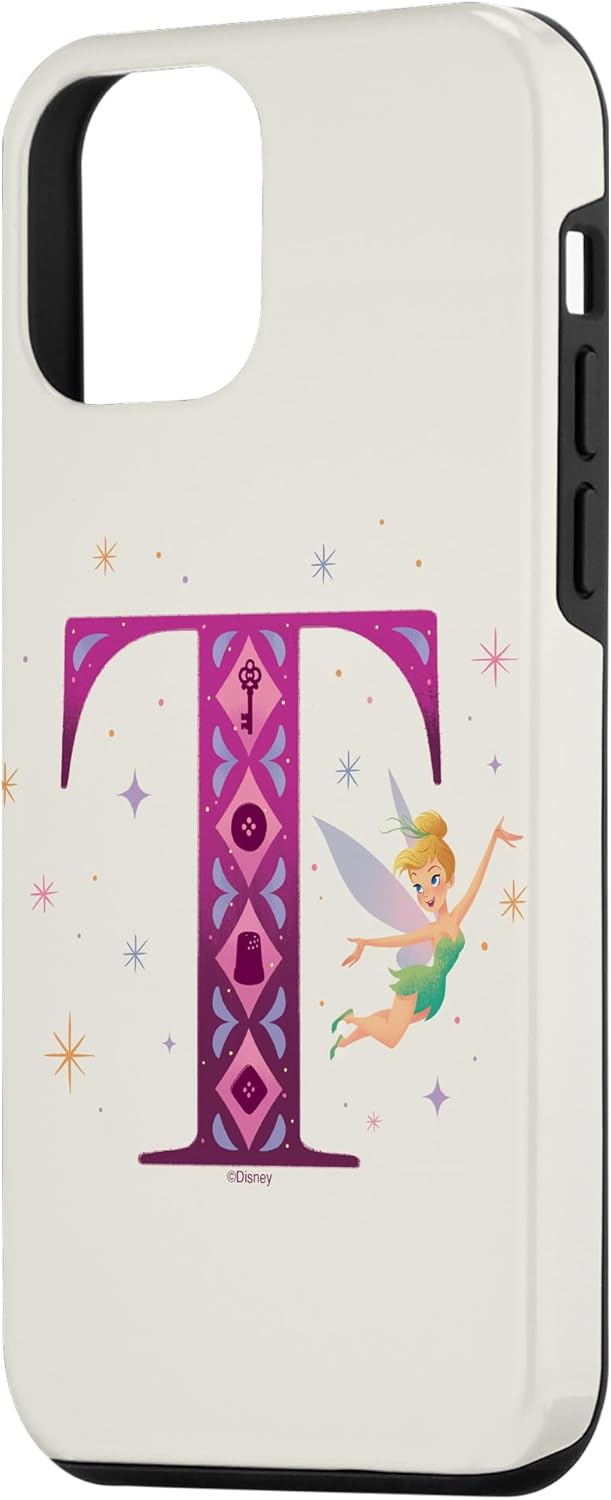iPhone 12 mini Disney Alphabet Monogram Peter Pan Letter T for Tinker Bell Case