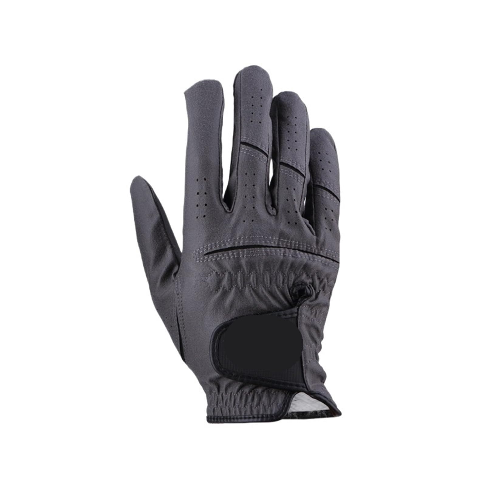 Guanto da golf Guanti da golf 2 pezzi Guanto uomo Mano sinistra/destra con particelle di allenamento for swing morbido per principianti(Right Dark Grey,26 x-large)