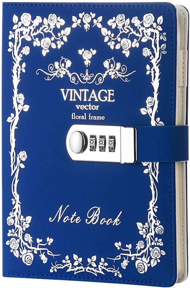 Sealei Combination Locking Journal Diary Password Journal