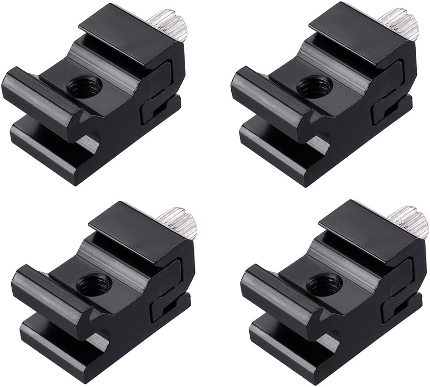 2Pack Anwenk Camera Flash Speedlite Mount Swivel Light Stand Bracket with Umbrella Reflector Holder for Camera DSLR Nikon Canon Pentax Olympus and Other DSLR Flashes Studio Light LED Light