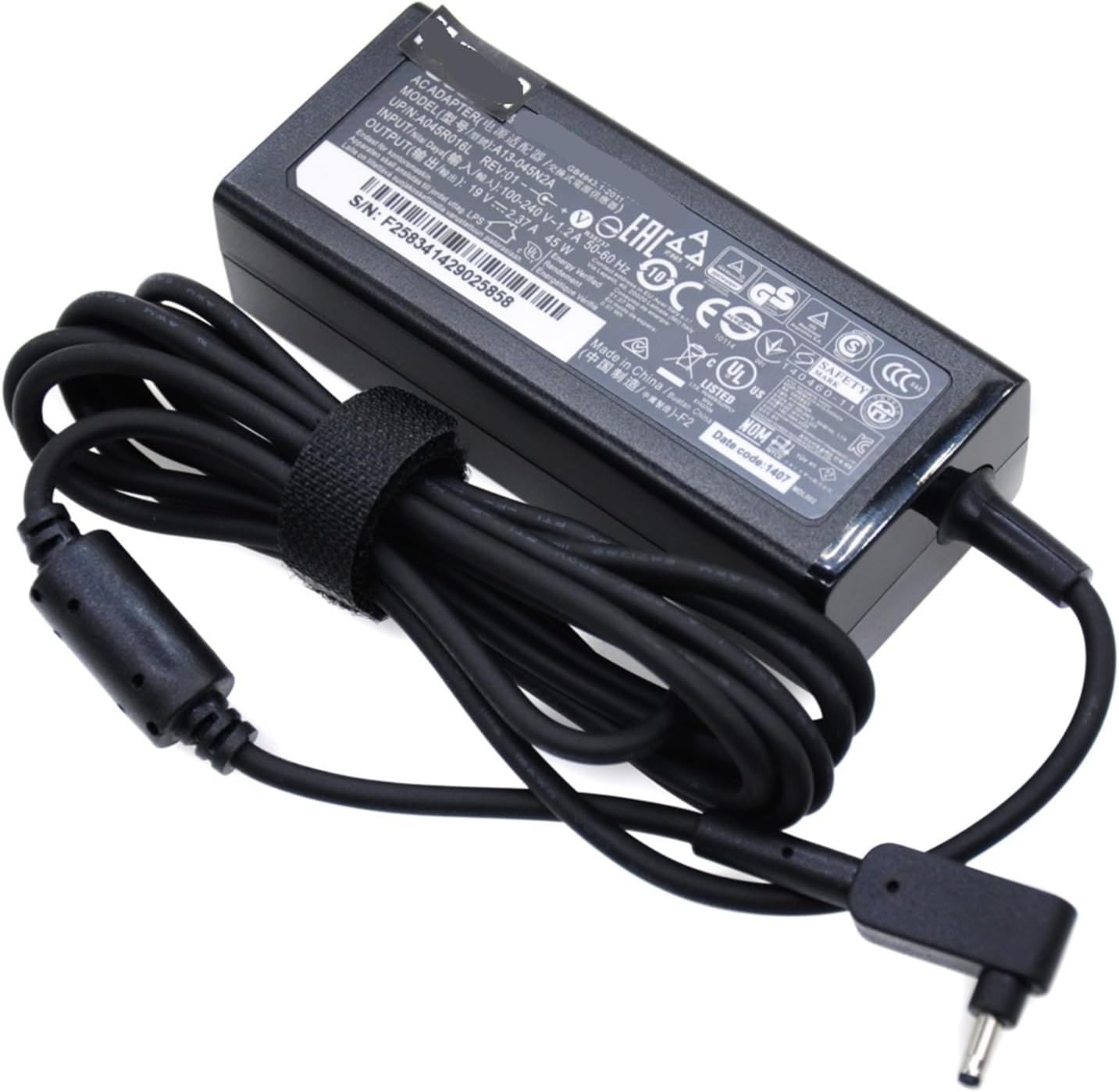 19V 2.37A 45W 3.0 * 1.1mm Power Adapter(UK Plug)