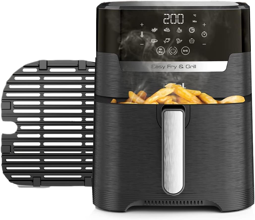 TFal Easy Fry Air Fryer & Grill 2 in1 XL Air Fryer, 4.2L Low Oil