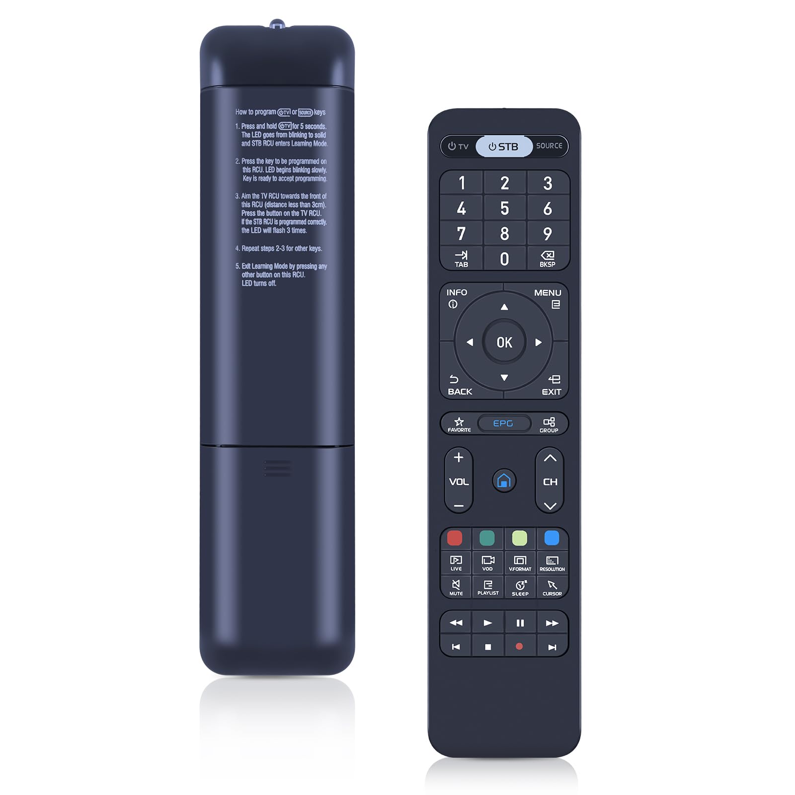 New Replace Remote Control fit for for Formuler Z8 / Z7+ / Z7+ 5G / ZX/ZX 5G / Z Prime FOR0095 Icone Openbox as4k CI、as4k CIpro 02F9