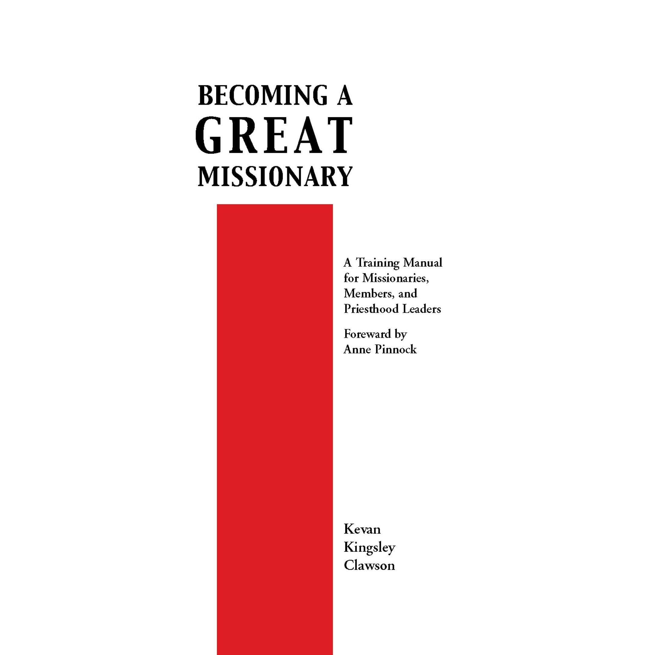 Becoming a Great Missionary