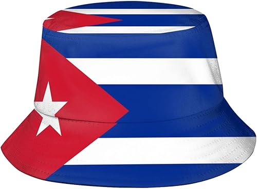 Lindos sombreros de pescador con bandera patriótica de moda, sombrero de pescador para exteriores para mujeres y hombres