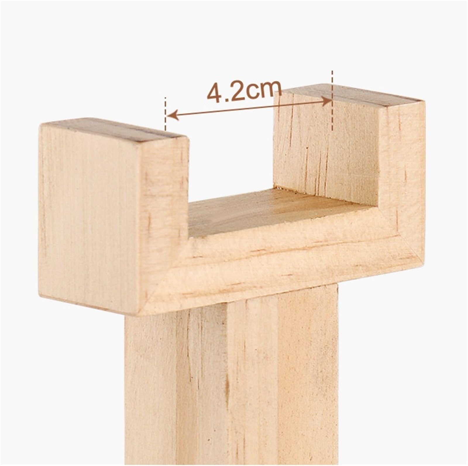Soporte para Auriculares Soporte De Madera For Auriculares Escritorio, Estante Creativo For, Almacenamiento, For For Juegos PC para oficinas y Sala de Juegos(Natural)