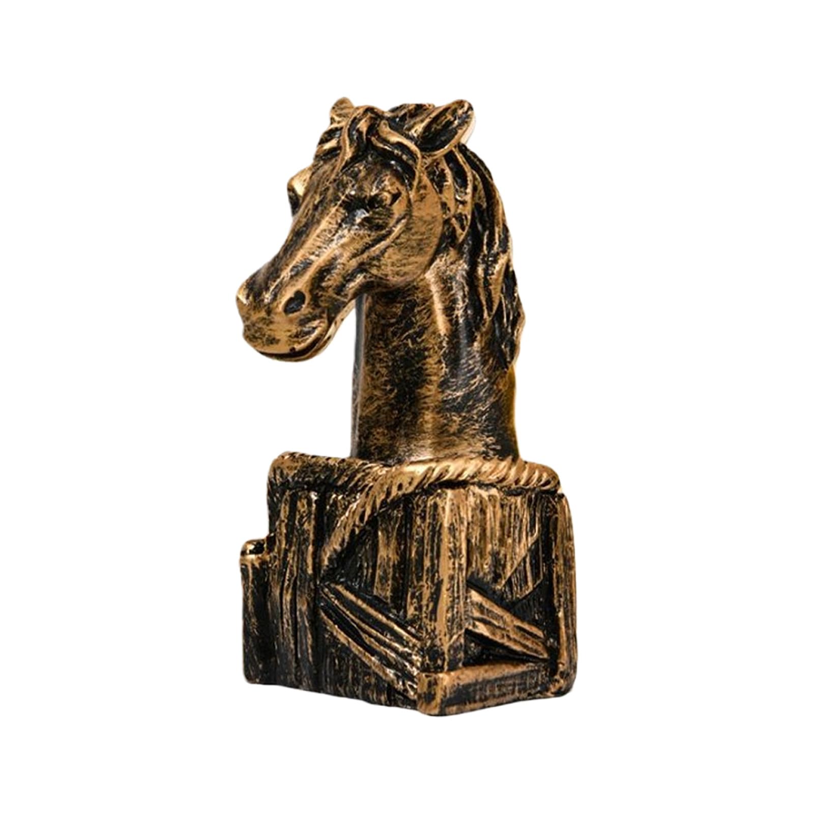 JTQYFI Modern Horse Sculpture Abstract Art Figurine for Home Bookshelf Decor Animal Sculptures Home Decors