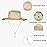 Sun Hats for Men Women Boonie Hat Foldable Fishing Hat UPF 50+ Bucket Hat for Fishing Hiking Garden Safari Beach