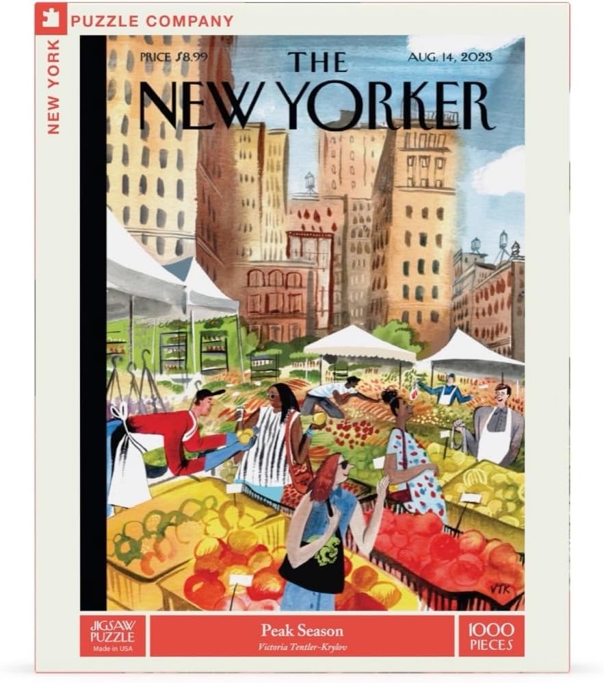 New York Puzzle Company – New Yorker Peak Season – Rompecabezas de 1000 ...