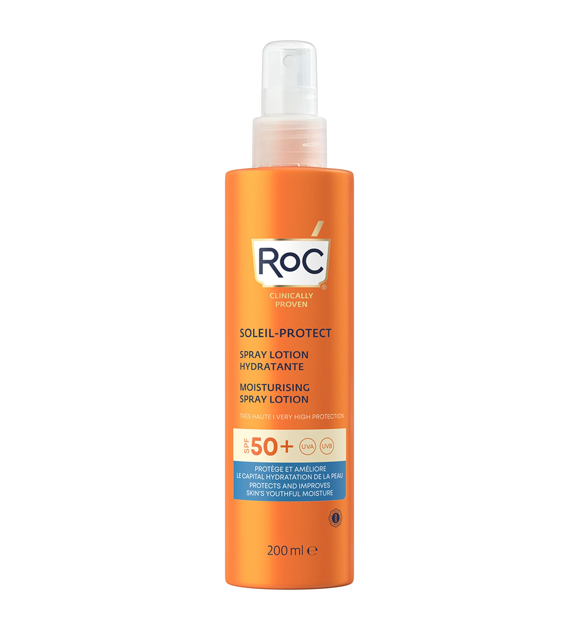 Spray Protector Solar Roc Hidratante SPF 30 (200 ml)