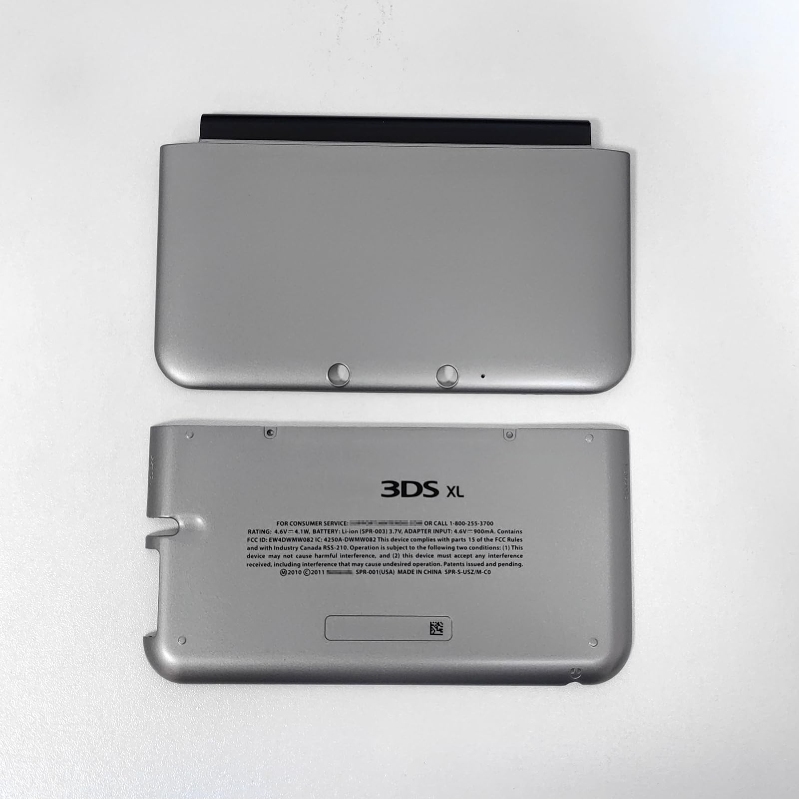 Hzxkqmil Front and Back Shell Housing Case for Nintendo 3DS XL