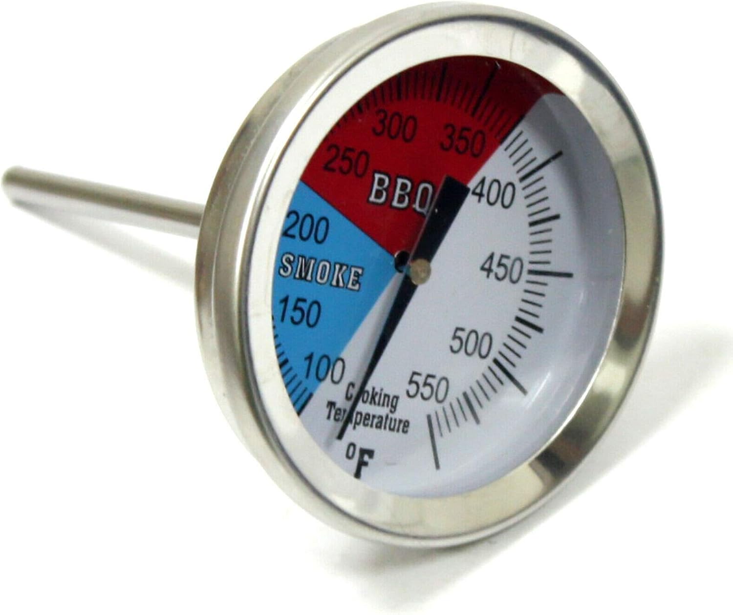 NEW 2" Temperature Gauge Thermometer for Barbecue BBQ Grill Smoker Pit Thermostat,Jikkolumlukka