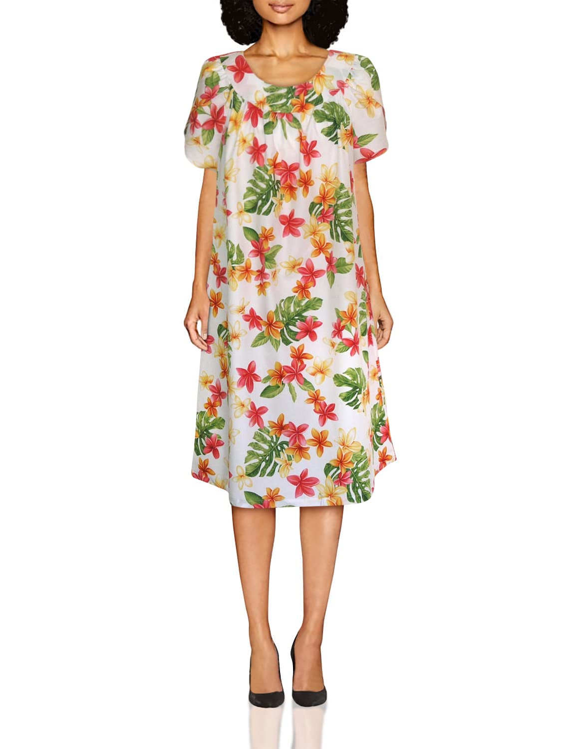 RJC Woen's Yellow Plueria Uuuu Dress, Pink, XL