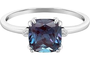 Multi Color Ring: Radiant Alexandrite Ring for Timeless Elegance