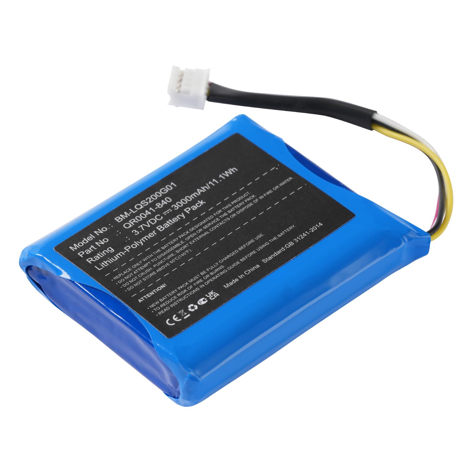 Amazon.com: BCXY 3000mAh QR0041-840 Replacement Battery for