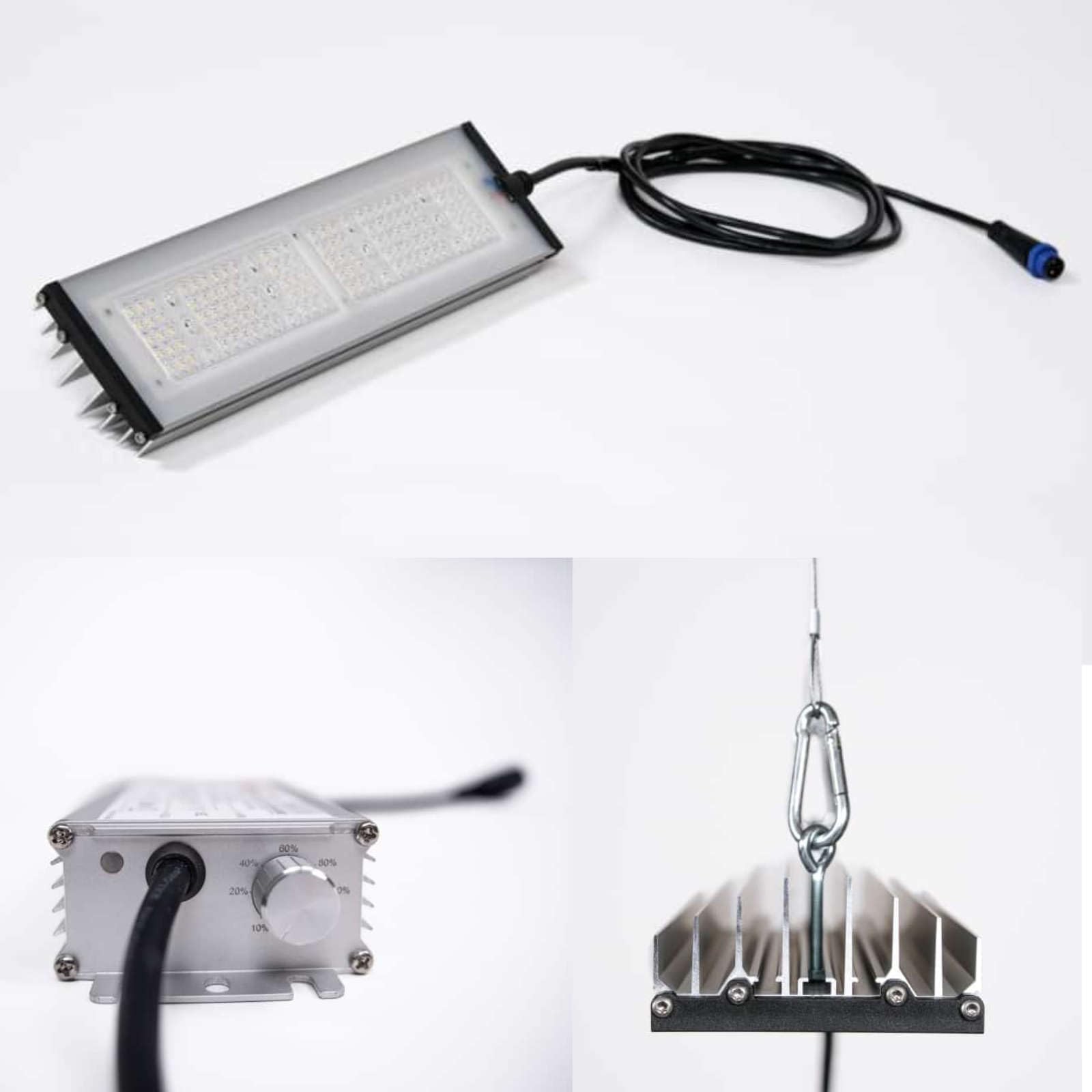 sanlight STIXX 50 Kompakte 50W LED-Growlampe Pflanzenlampe Pflanzenbeleuchtung für kleine Growzelte