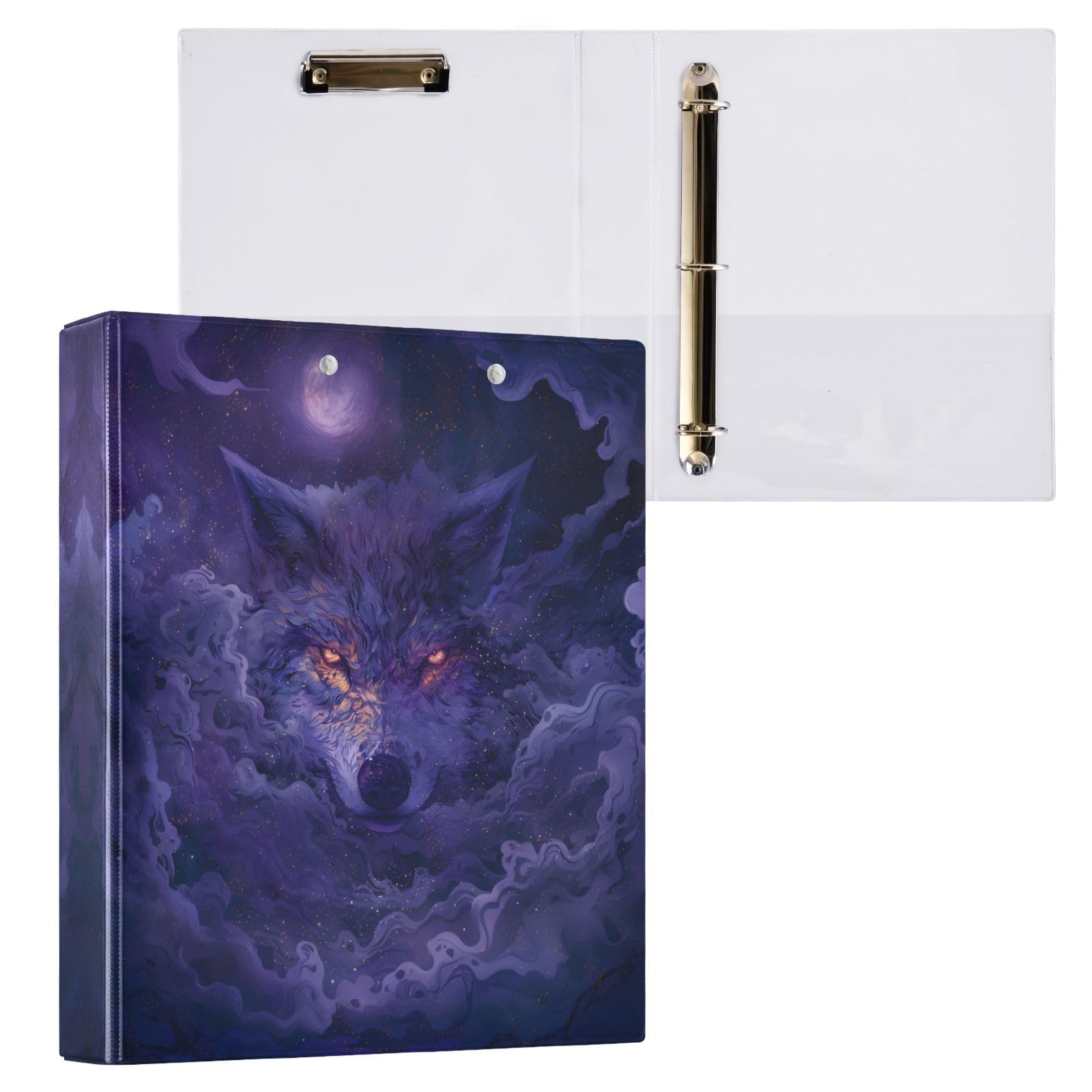 Classeur Coloré à 3 Anneaux Avec Porte-bloc De 3,8 Cm Pour