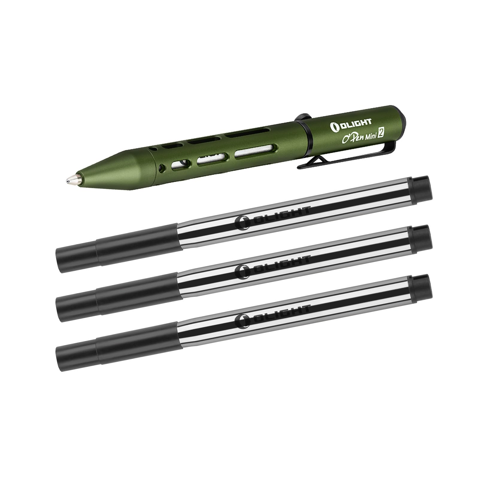 OLIGHT O'pen Mini 7本 & 替芯6本 8点セット Amazon.com : OLIGHT O'Pen Mini 2 Ballpoint Pen and Pencil in