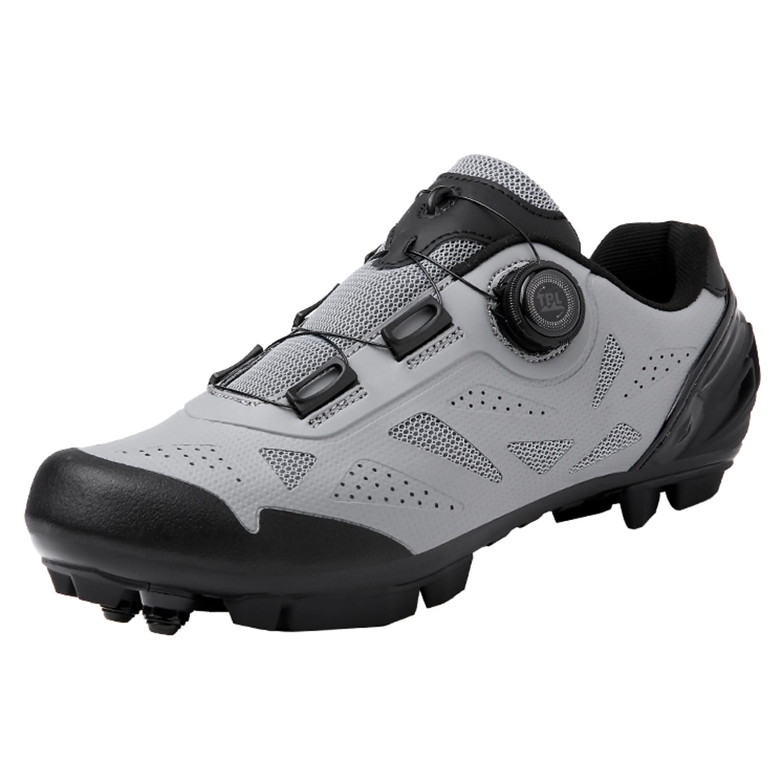 Scarpe da Mountain Bike da Uomo Scarpe da Ciclismo MTB Compatibili con Il Sistema SPD per La Guida All'aperto Indoor con Tacchetti SPD