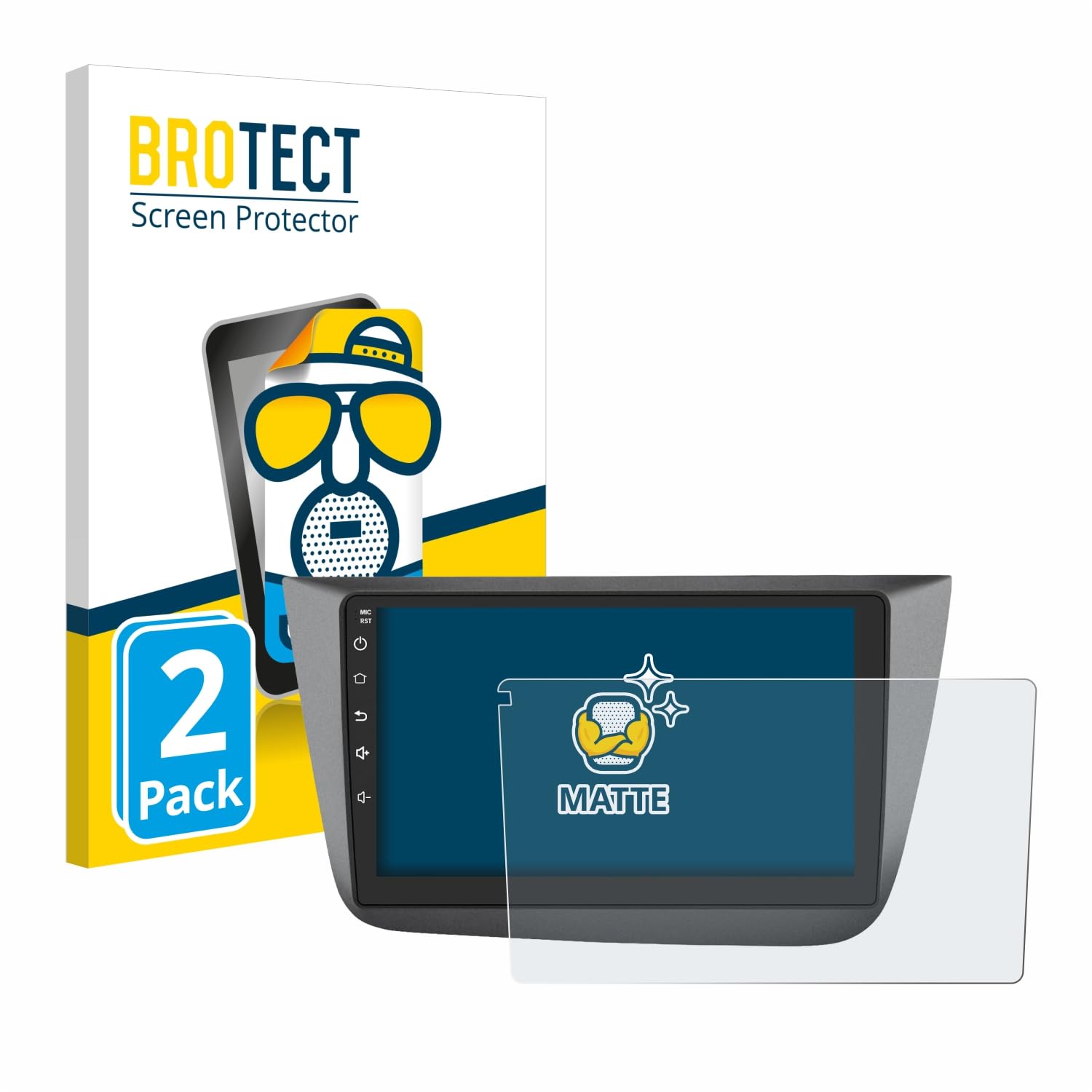 BROTECT Matte Displayschutzfolie Für Kymco CV3 - 2 Stück Entspiegelt