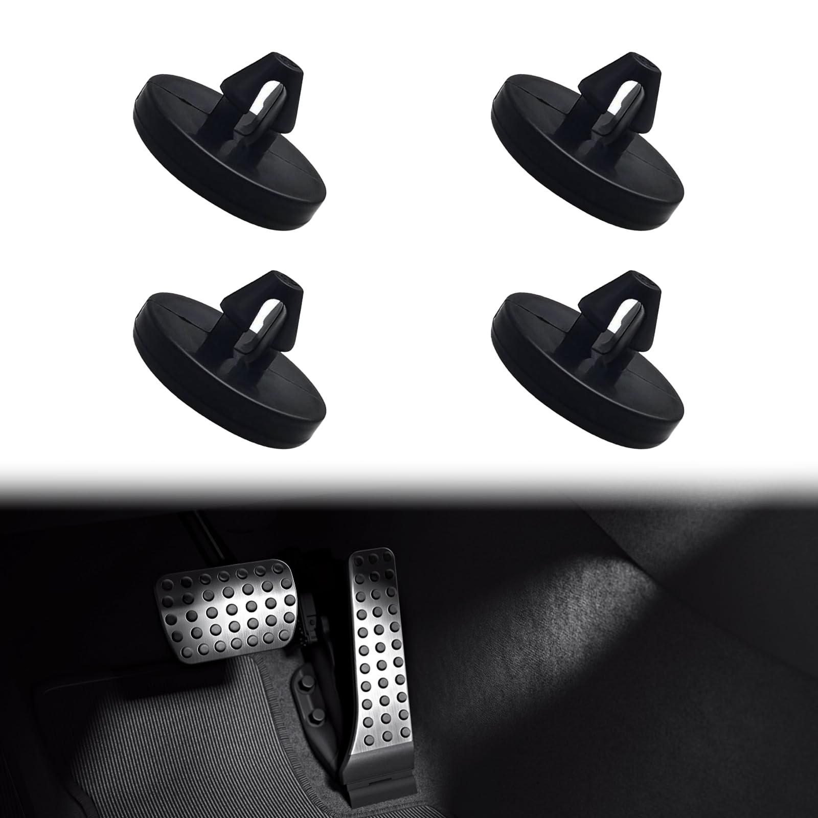 Brake Switch Stopper Car Brake Pedal Stop Pad Replacement OEM 90541-06036 Vehicle Clutch Pedal Stopper Automotive Brake Light