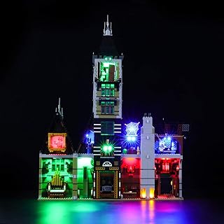 LIGHTAILING Light Set for (Creator Fairground Collection Haunted House Building Blocks Model - Led Light kit Compatible with Lego 10273(NOT Included The Model)