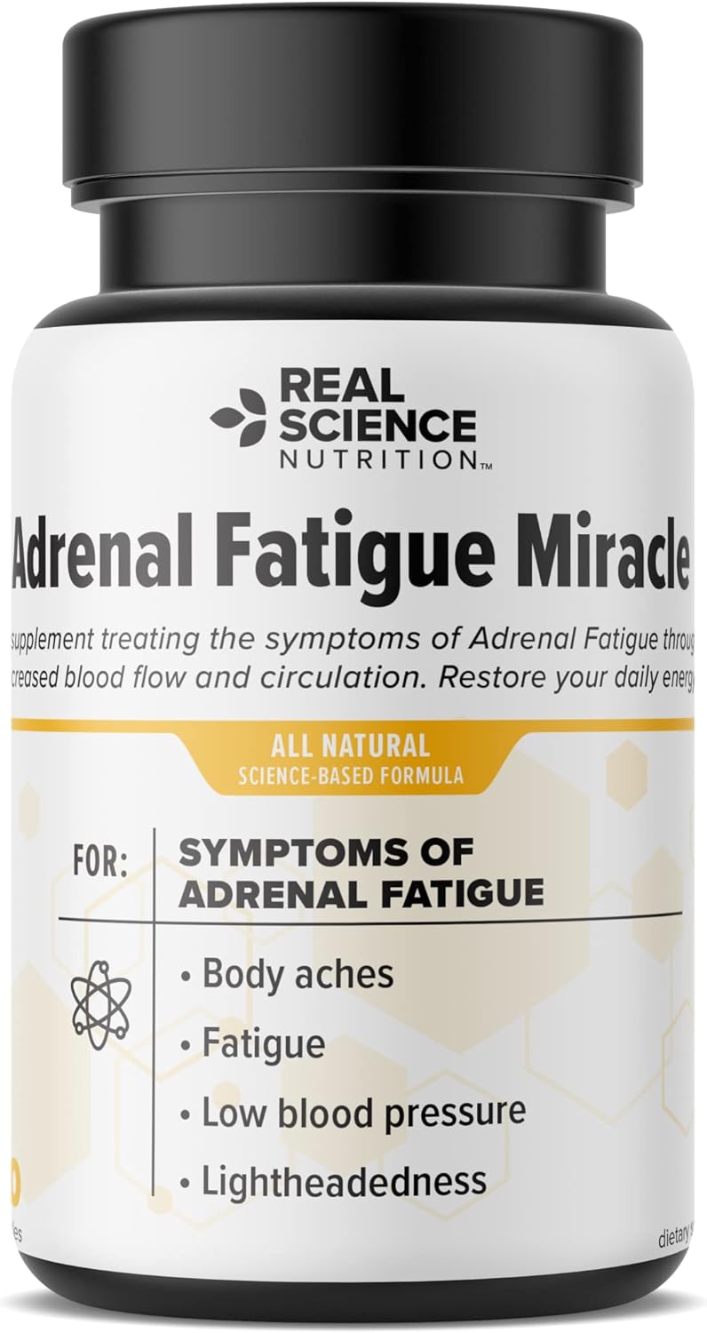 Real Science Nutrition Offers Adrenal Fatigue Miracle A Nutritional Supplement