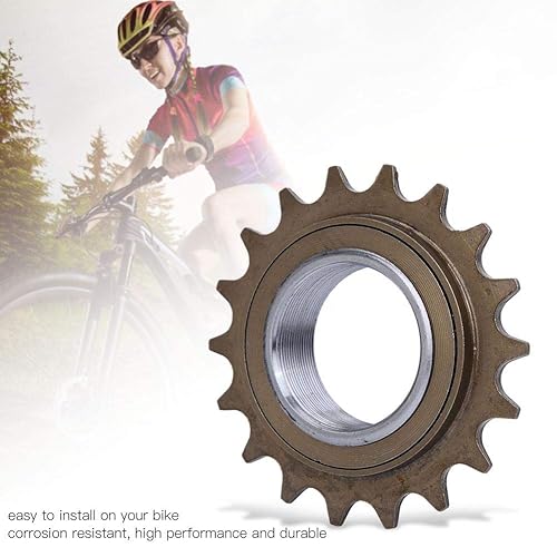 Miniatura 8 de Keenso Rueda libre de 18 dientes, rueda libre de una sola velocidad, 18 dientes de bicicleta, accesorio de repuesto
