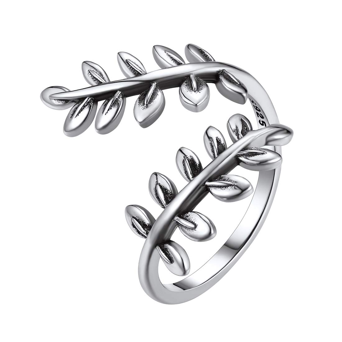 Bague D'orteils En Argent 925 - Bande Simple Ajustable Faite Main - Idée Cadeau Noël, Anniversaire, Fiançailles