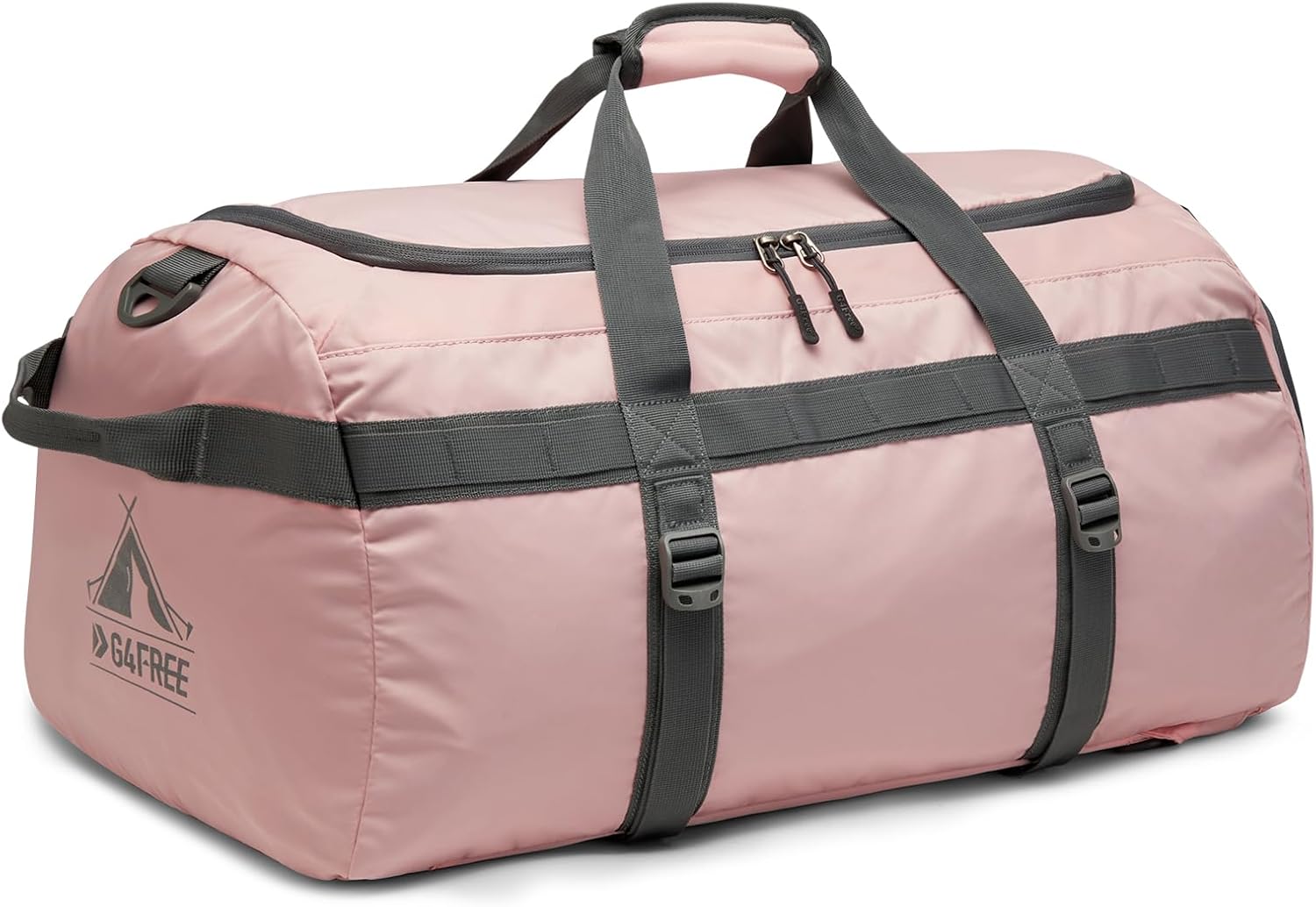 G4Free Gym Bag for Women Men 45L Duffle Backpack with Shoe Compartment Water Resistant Travel Weekender Bag