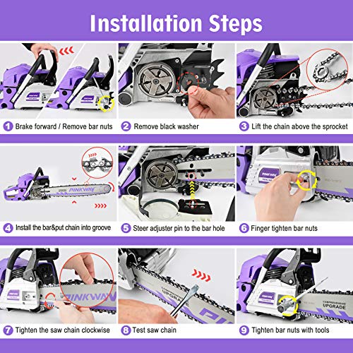 63CC 20-Inch Gas Chainsaw