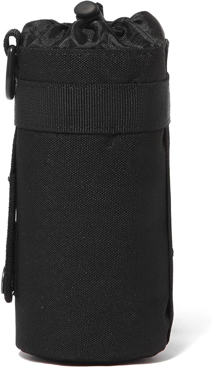 GVSAVY 1pcs Outdoor Water Bottle Cover, Adjustable Shoulder Strap Water