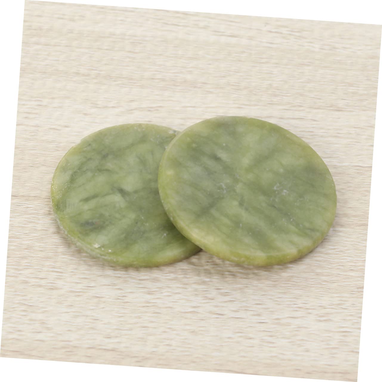 VICASKY 2pcs Jade Stones Pad Lash Tools Accessory Prevent Drying Fast Long-lasting
