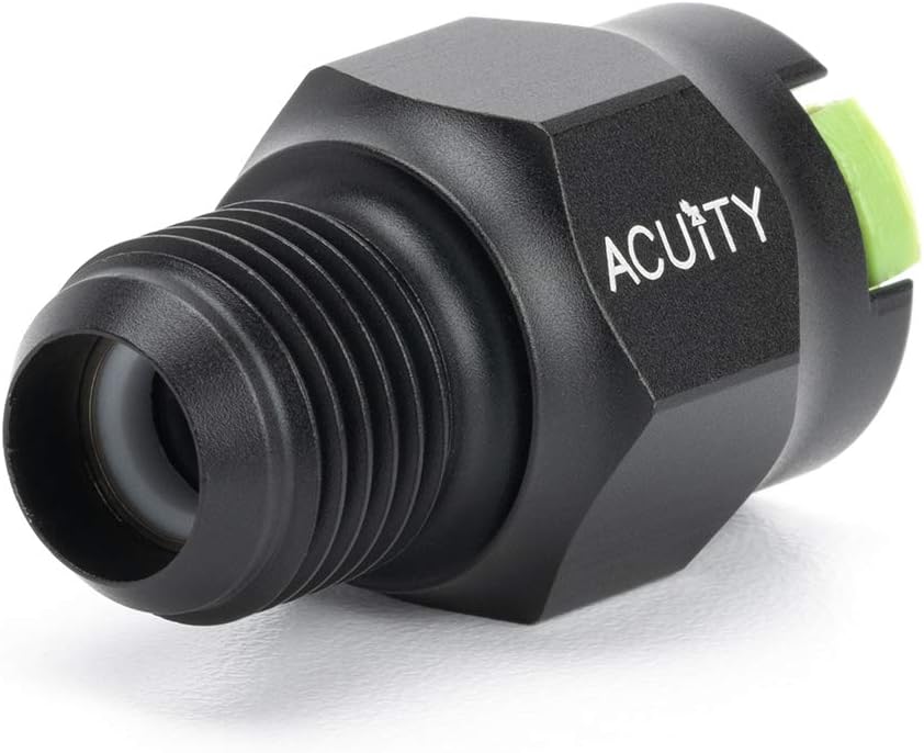 1/4" SAE Quick-Connect to -6AN Fuel Line Adapter, Male AN to SAE EFI Female Push-On, 7075 aluminum