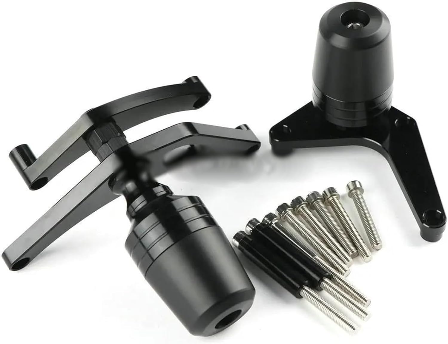 Frame Sliders for Ducati Supersport 939/950 Supersport939 Motorcycle Falling Protection Frame Slider Fairing Guard Anti Crash Pad Protector(Black)