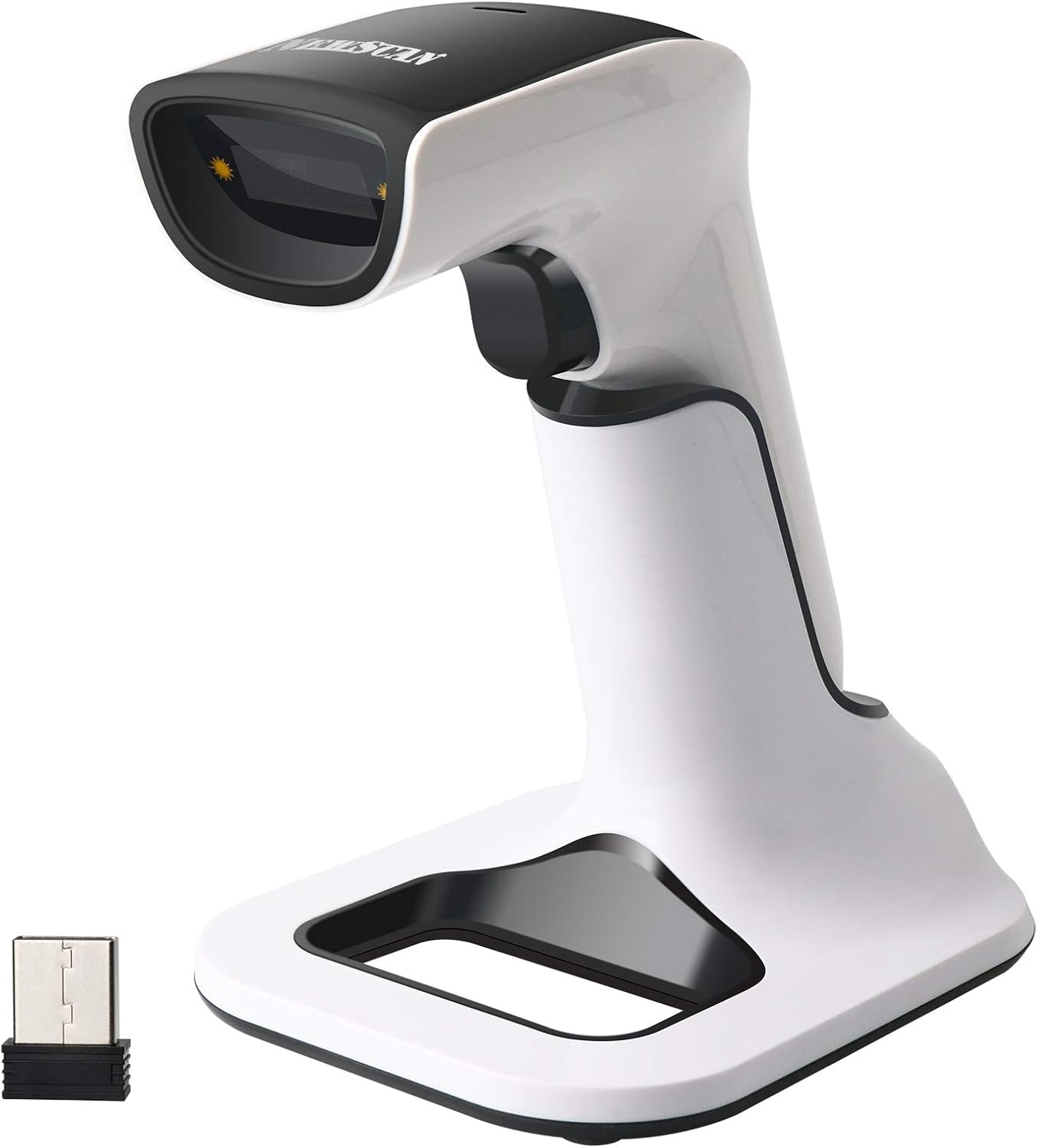 Buy Newscan 2D Bluetooth Barcode Scanner Wireless 3in1 Handfree Scanners Rechargeable in