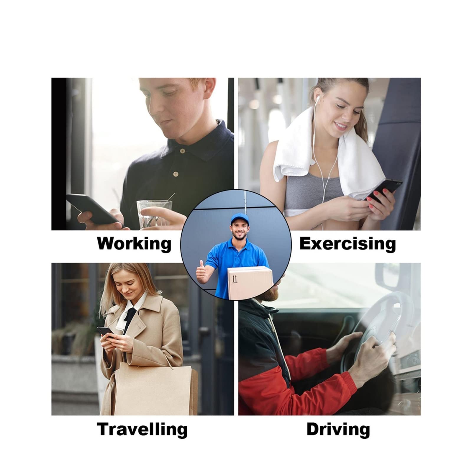 Timbre con Video, Timbre De Video Intercomunicador Inteligente Remoto Monitoreo Inalámbrico