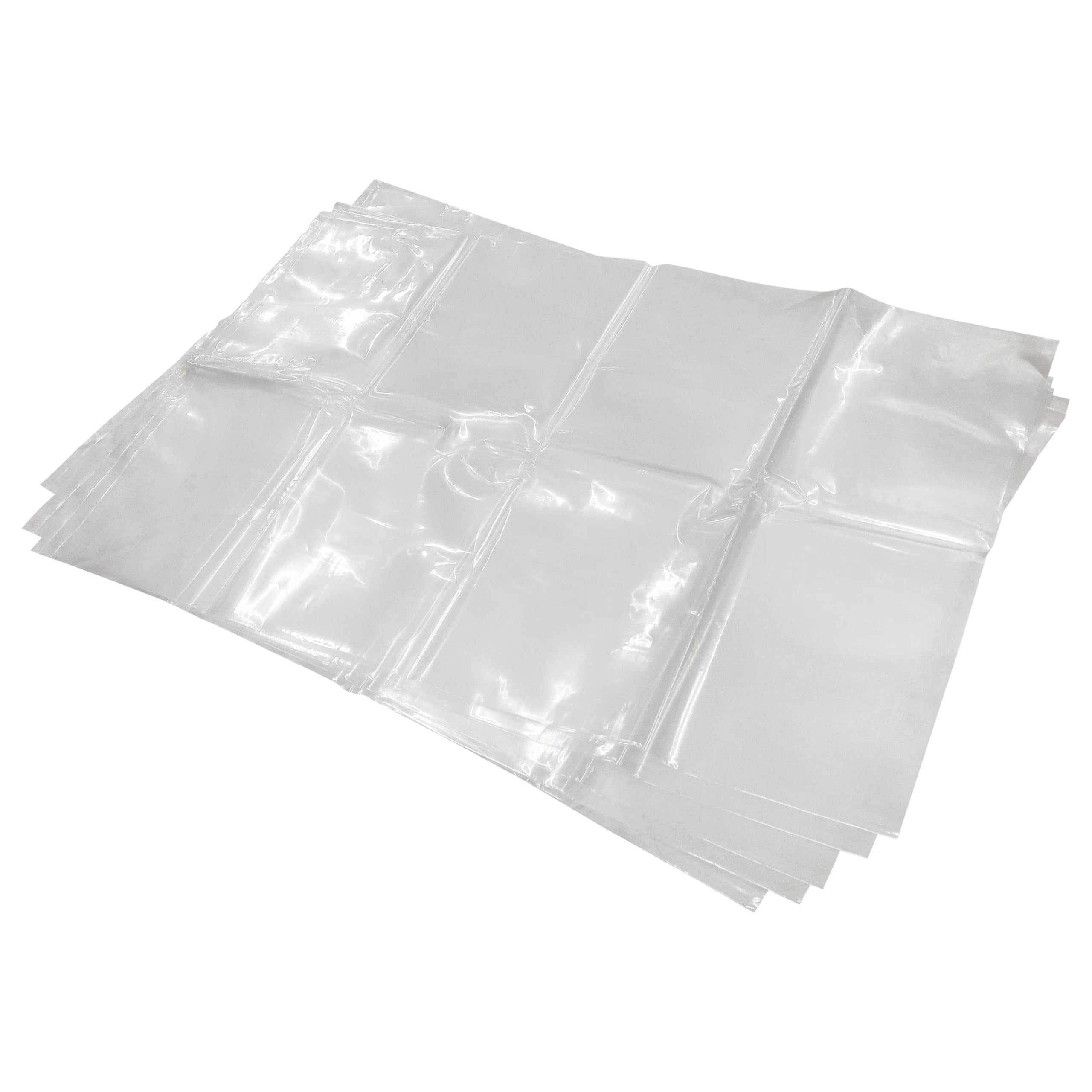 vhbw 50x Entsorgungsbeutel kompatibel mit Dustcontrol DCF Mobile Staubsauger - 110cm x 70cm, Transparent