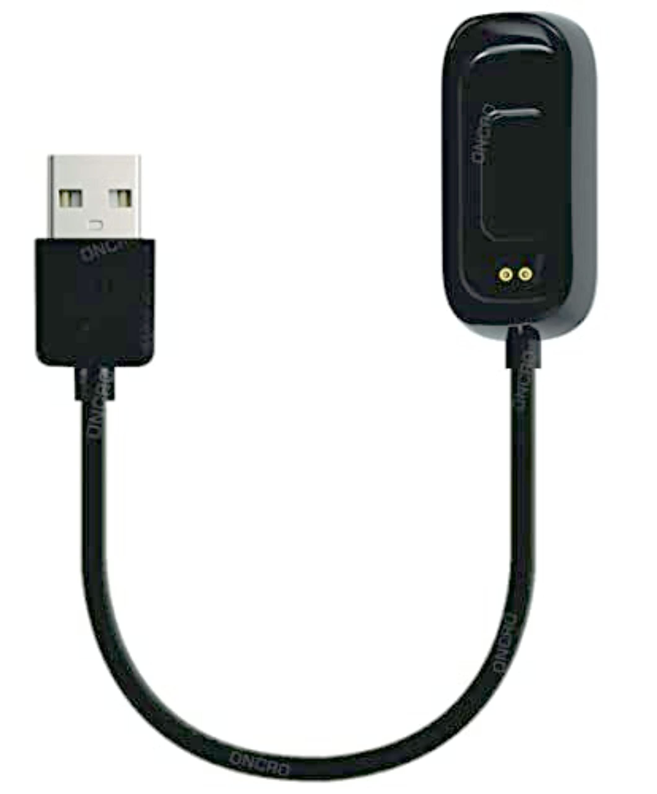 ONCRO® Replacement Charger for oneplus Watch Charger oneplus Band Charger Smart Band Watch Cable 2 pin USB Adapter Magnetic Smart Watch Wired Dongle Dock Clip for smartband