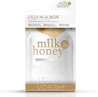 VOESH Pedi In A Box Ultimate 6 Step, Milk & Honey