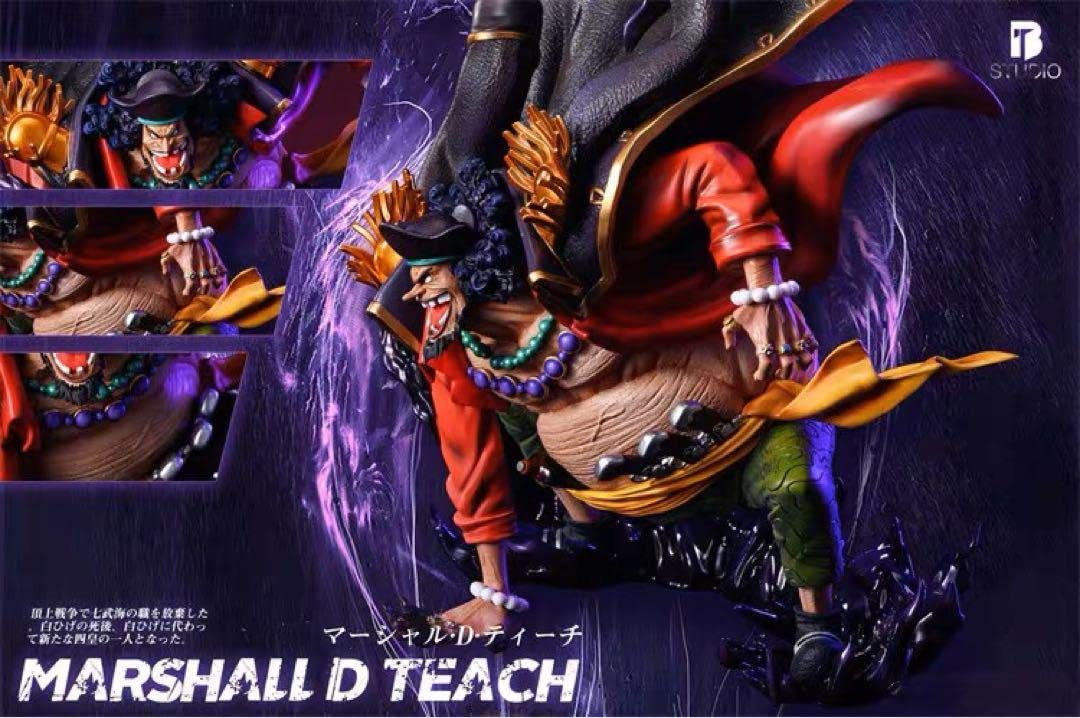 Amazon.co.jp: ワンピ ース 黒ひげマーシャル ガレージキット BT